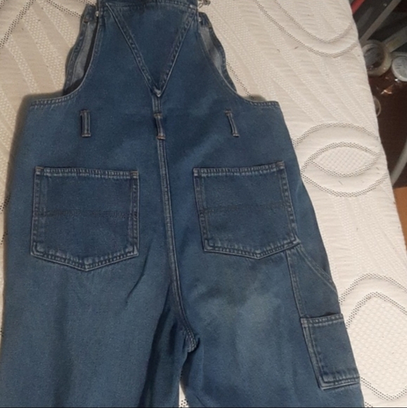 Walt disney winnie the pooh overalls (jeans) (denim) (overall) - Picture 8 of 9